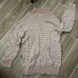 Vintage style long oversized sweater